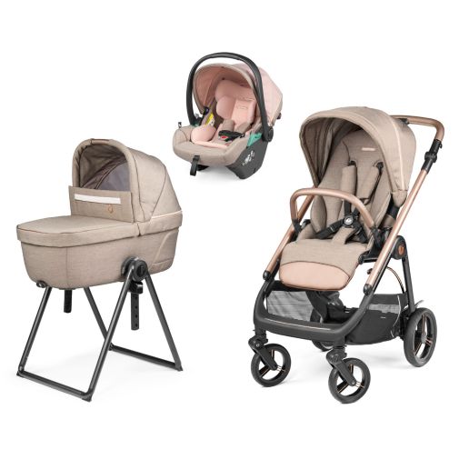 Универсальная коляска 3 в 1 Peg-Perego Veloce с подставкой для люльки