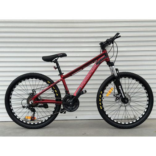 Велосипед горный подростковый 24 дюйма Toprider 680 алюминиевый, рама 14"