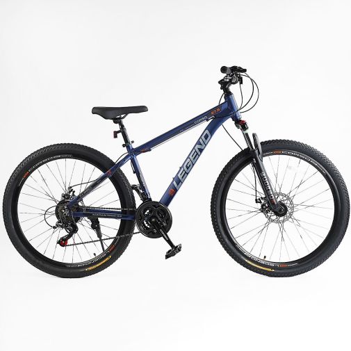 Велосипед горный алюминиевый CORSO «Legend» 27.5 дюймов, рама 15.5"
