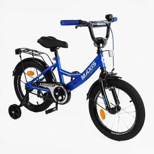 Детский двухколесный велосипед 16 дюймов Corso MAXIS с багажником