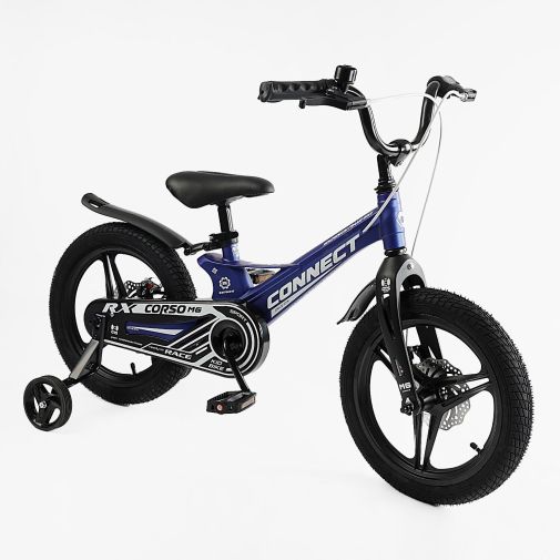 Дитячий двоколісний велосипед 16 дюймів Corso Connect магнієвий
