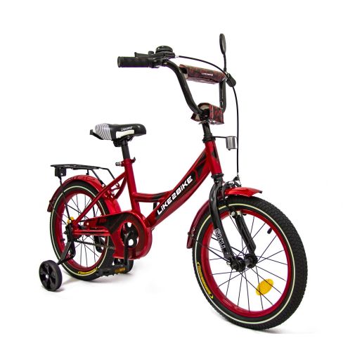 Детский велосипед Like2bike Sky 16 дюймов с багажником