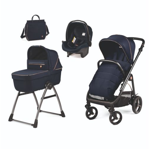 Універсальна коляска 3 в 1 Peg-Perego Veloce з сумкою та підставкою для люльки