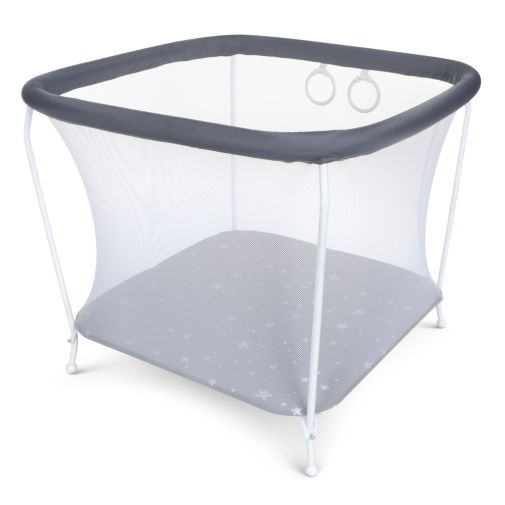 Детский манеж кубик Kids графитовый