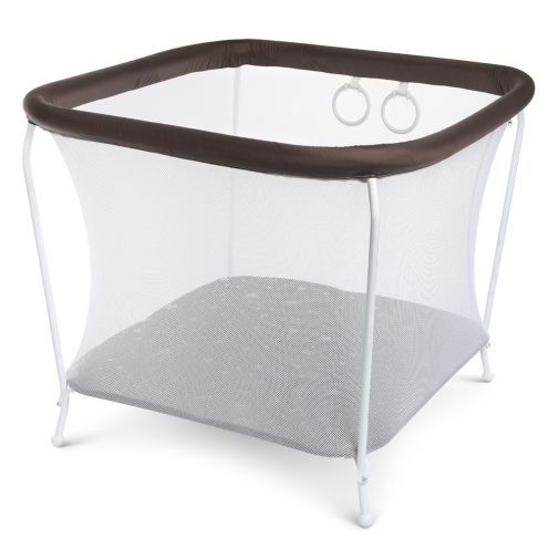 Детский манеж кубик Kids шоколадный