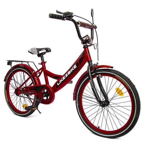 Детский велосипед Like2bike Sky 20 дюймов с багажником
