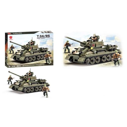 XJ-915 Конструктор Танк-Т34 854 деталі