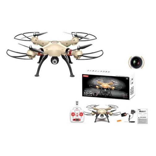 Квадрокоптер Syma X8HW RTF 4CH 2.4G с барометром и Wi-Fi FPV камерой