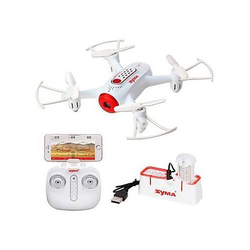 Радиоуправляемый квадрокоптер SYMA X22W FPV, WiFi, барометр