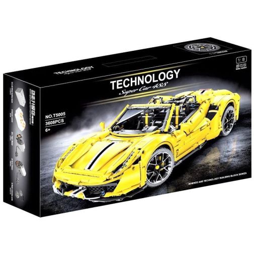 Машинка Technic GTE 488 Супер гоночний автомобіль T5005К T5005А 3608