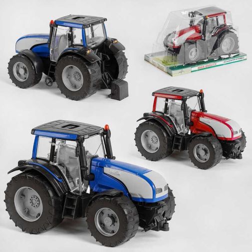Игрушечный трактор для ребенка 7022 (9) в слюде (красный, синий)