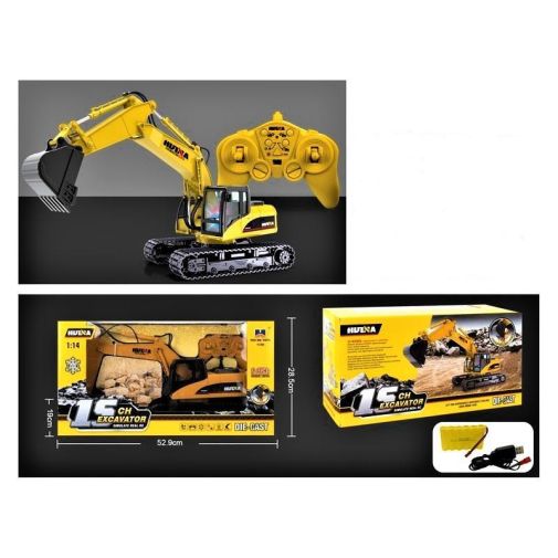 Детский игрушечный экскаватор, ковш 1350/ Масштаб 1:14 Металл