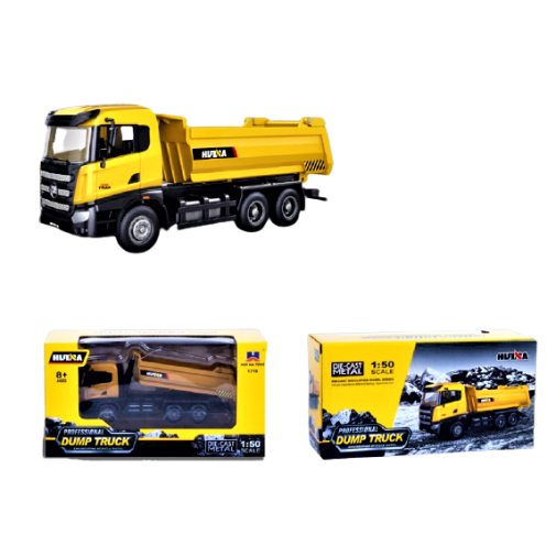 1718 Машинка метал Самоскид (Самосвал) масштаб 1:50