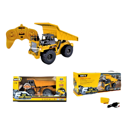 1540 Машинка на р/в 6 функцій Самоскид масштаб 1:18