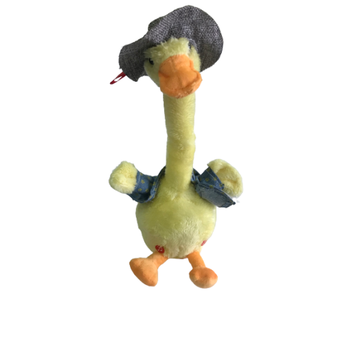 Плюшева танцююча Качка повторюшка 001