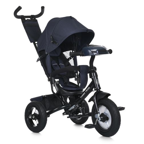 Дитячий триколісний велосипед Turbo Trike MT 1006 гумові колеса