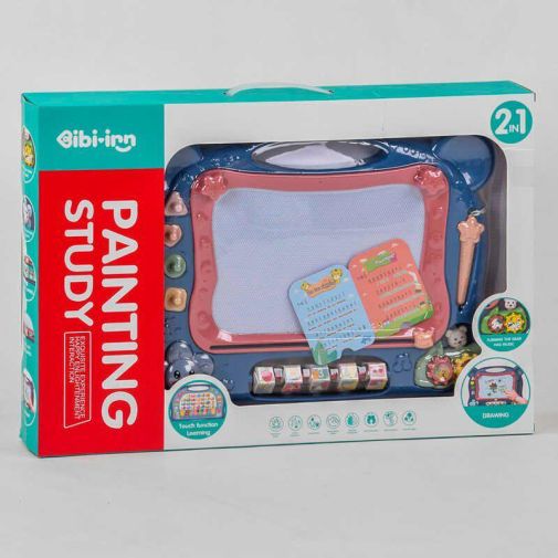 Досточка 648 A-65 (12/2) свет, звук, на английском языке, сенсорная панель, пианино, на батарейках,в коробке