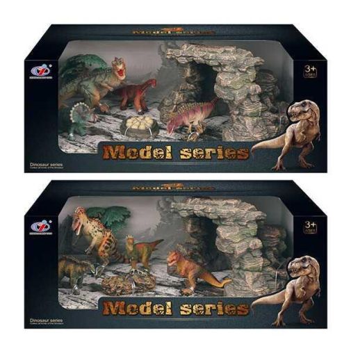Набор динозавров Q 9899 Y 90 (12) 2 вида, в коробке