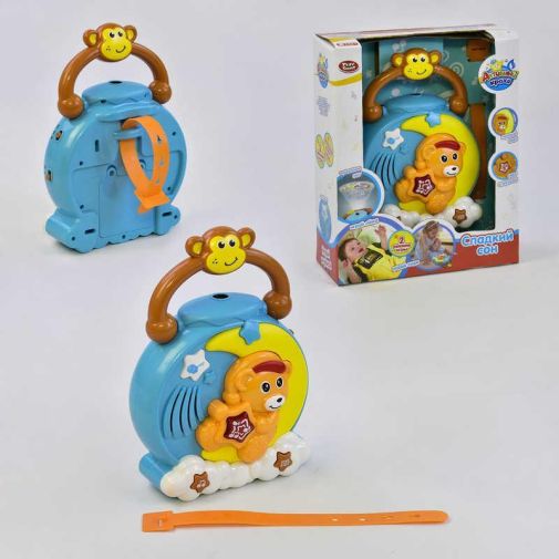 Ночник 7717 (36/2) "Сладкий сон", проектор, подсветка, мелодии, в коробке