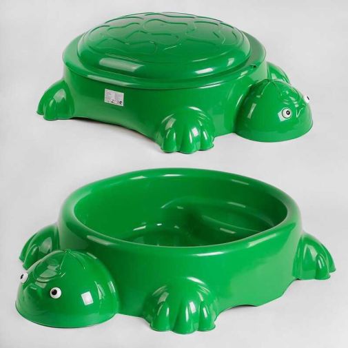 Песочница "Черепашка" 06-097 (1) для игры с песком и водой