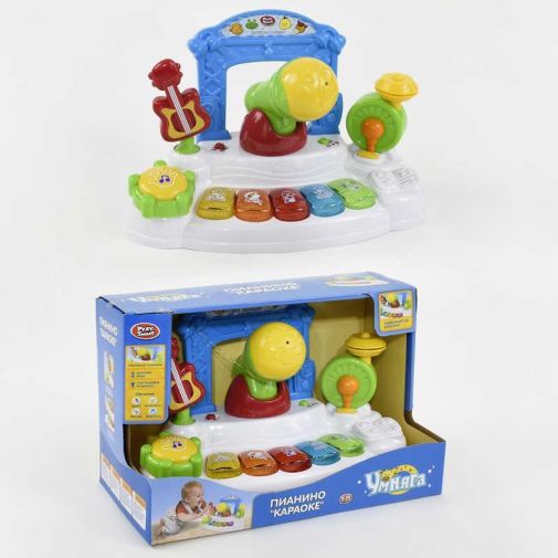 Музыкальный центр "Караоке" 7507 (8)"Play Smart", русское озвучивание, в коробке