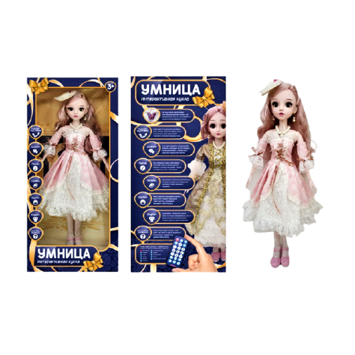 Лялька інтерактивна Розумниця F16B-04