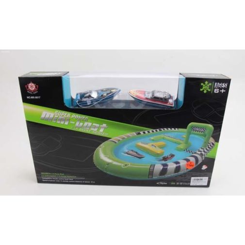 MX-0017-12 надувной бассейн с 2 лодочки на батарейках