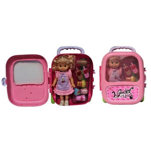 Кукла в чемодане 8809-2