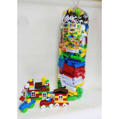 Набор детский «Конструктор BAMSIC №7» 115/14, 531 деталь