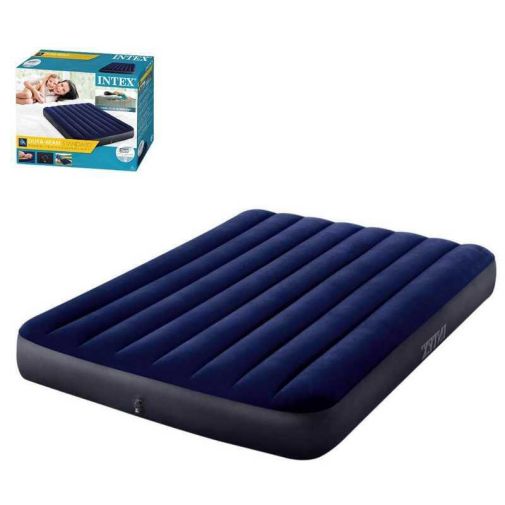 Intex Надувной матрас 64758 (3) полуторный, 137х191х25 см, в коробке