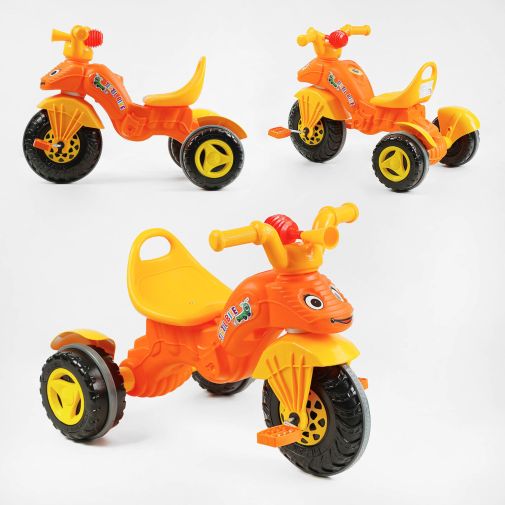 Дитячий триколісний велосипед Pilsan 07-163 з клаксоном