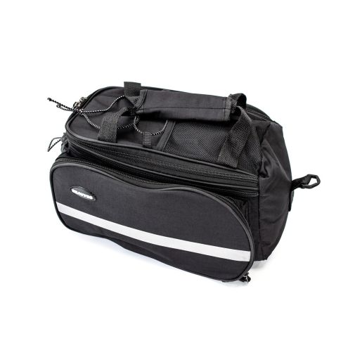 Велосумка на багажник 30*21*17см чорний BRAVVOS DT-001 вологовідштов. матеріал