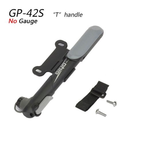 Насос мини GIYO GP-42S Pl AV/FV (80psi) (черный)