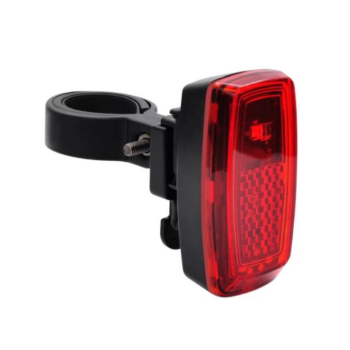 Габаритный фонарь с креплением на подседельный штырь батарейки ААА (без батареек) Jing Yi JY-6258