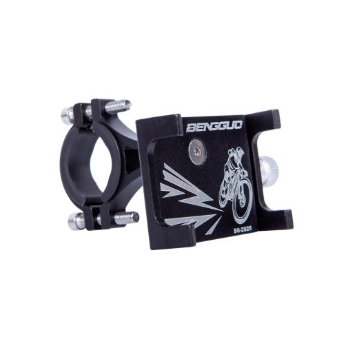 Держатель для смартфона с креплением на руль/вынос 3,5-6,5 Алюмiнiй BC-B764 чорний