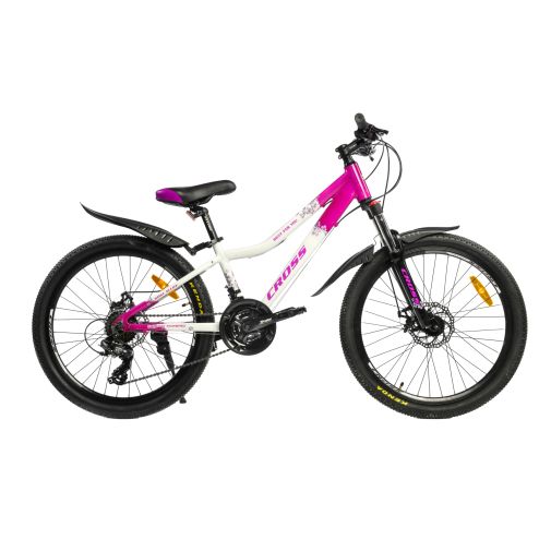 Велосипед горный подростковый 24 дюйма Cross Milano 2022 алюминиевый