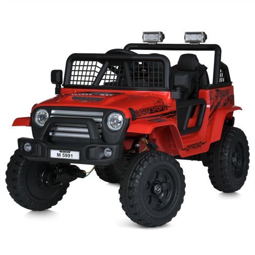 Дитячий електромобіль джип Bambi M 5991EBLR(24V)