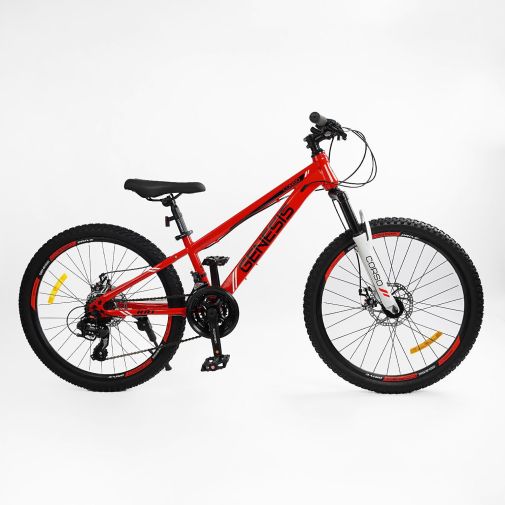 Велосипед горный CORSO «Genesis» 24 дюйма, рама 11"