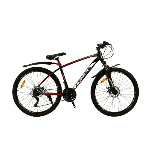 Велосипед горный алюминиевый 27.5 дюймов CrossBike Tracker 2024, рама 17"