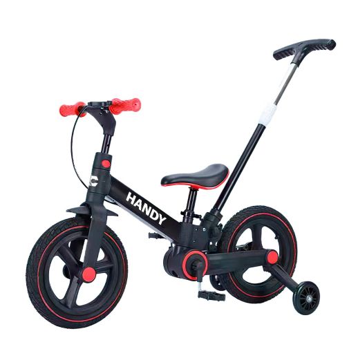 Дитячий велосипед-трансформер 3 в 1 Corso Handy з батьківською ручкою