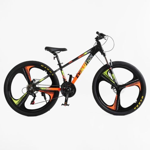 Велосипед горный алюминиевый CORSO «Evolution» 26 дюймов, литые диски, рама 13"