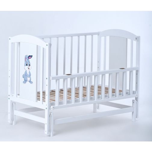 Дитяче ліжечко ТМ Кузя “Лілі-2” Слоник/Зайчик