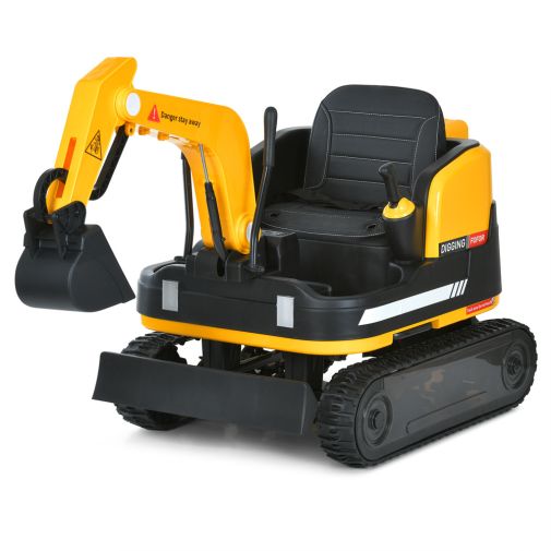 Детский электромобиль трактор с ковшом Bambi M 6135BLR