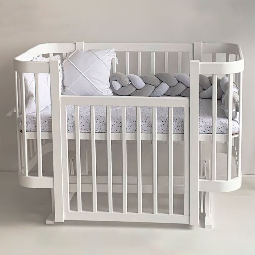 Детская кроватка ТМ Кузя «Мия» на маятнике