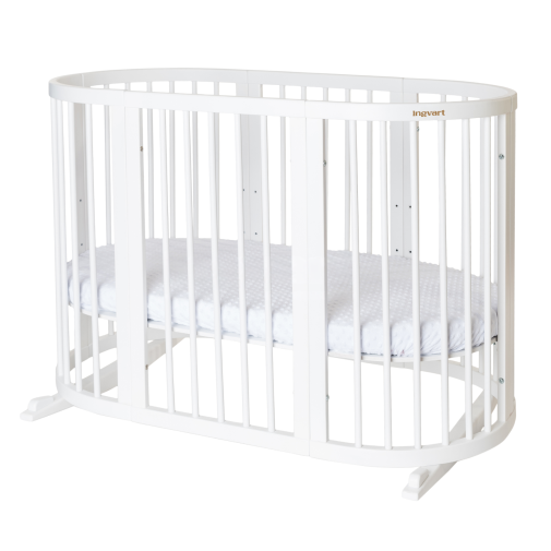 Детская кроватка-трансформер Ingvart Smart Bed 9 в 1 Oval (60*72)