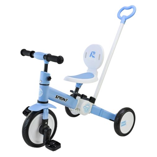 Дитячий триколісний велосипед-трансформер 3 в 1 Extreme Trike Sprint PU, батьківська ручка