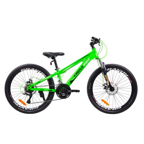 Велосипед гірський підлітковий Crossride Skyline 24 дюйми, рама 13"