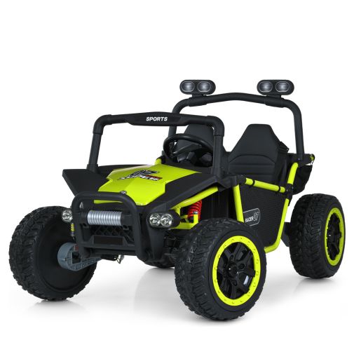 Детский двухместный электромобиль джип 4W Bambi M 6207EBLR