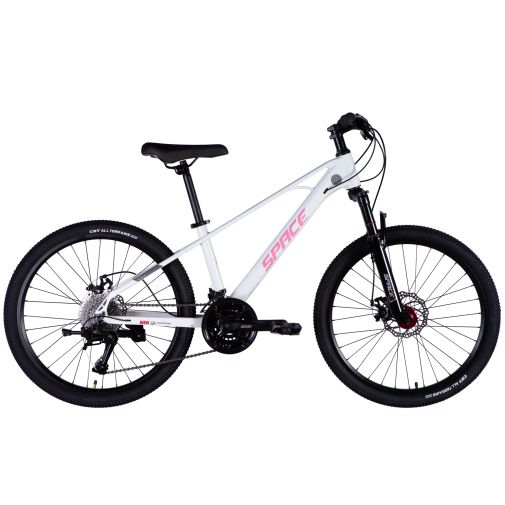 Велосипед горный подростковый 24 дюйма Space Kid Skyline DD FR 2025 магниевый, рама 13"