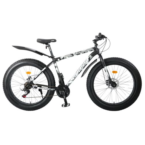 Велосипед гірський алюмінієвий фетбайк 26 дюймів Cross Crossover rigid, рама 19"